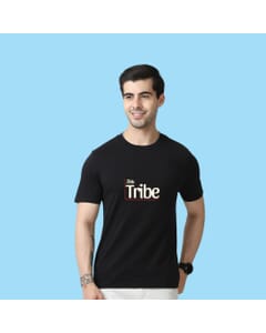 Marks & Spencer Round Neck T-shirt-Black